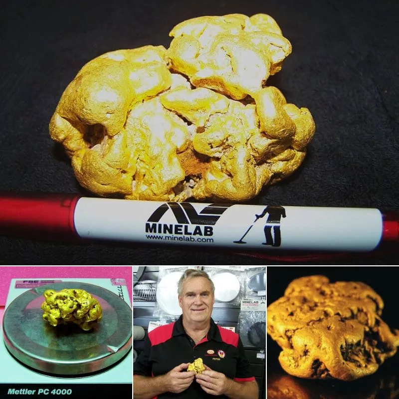 Discovery of a Stunning 38-Ounce Gold Nugget in North Queensland by an Enthusiastic Prospector using a Minelab GPX 5000 Detector