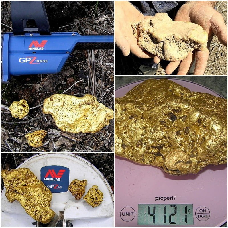 Discovery Down Under: Australian Man Unearths Enormous 4kg Gold Nugget