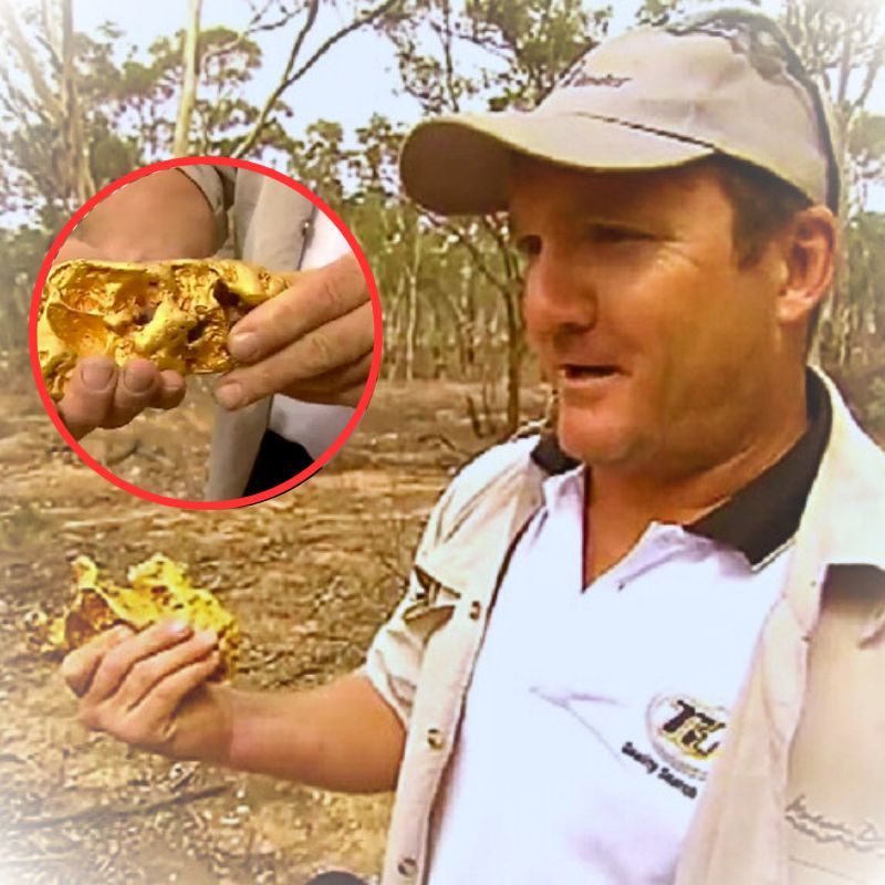 Strike it Rich: Mick Brown Unearths Massive 2.7kg Gold Nugget in Wedderburn, Victoria, Worth $135,000