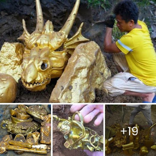 Uncovering the Legend of the Glittering Dragon: The Mysteries Hidden within a Golden Hoard of Ancient Treasures